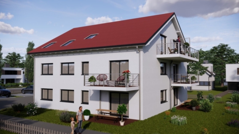 NEUBAU – Stilvolles 6-Parteienhaus in Palzing/ Zolling, 85406 Palzing, Mehrfamilienhaus